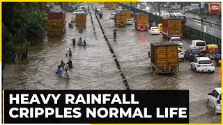 Delhi NCR Rain: Heavy Rainfall In Several Parts Of North India, Including Delhi Gurugram Cause Chaos