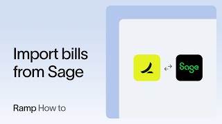 Ramp Bill Pay Series: Importing Bills - Sage Intacct
