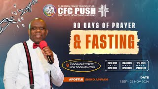 76 Day  of 90 Days of Prayer \u0026 Fasting | Zoom Midnight Prayer | Apt Shiko Apwam