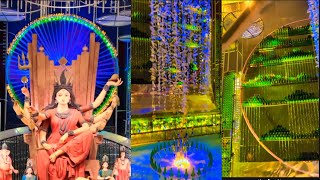 Glass theme Durga Pandal 2022 | Kolkata diaries | Minakshiprism |