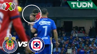 ¡ROTONDI QUEDA MAL TRAS CHOQUE DE CABEZAS! | Cruz Azul 3-0 Chivas | CL2024 - Liga Mx J10 | TUDN