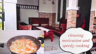 cleaning motivation dan masak capjay @MamaneNindya