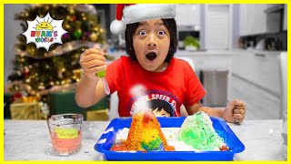 Baking Soda and Vinegar Christmas Tree Easy DIY Science Experiments for kids!