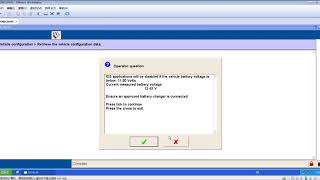 Ford VCM II VCM2 IDS  Mondeo Car Configuration Parameter