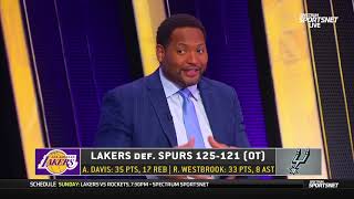Access Sportsnet Lakers Postgame vs Spurs October 26, 2021