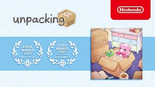 Unpacking - Accolades Trailer - Nintendo Switch