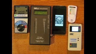 EMF EMR Electrosmog Analysis Episode 2 - Meter comparison