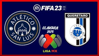 Atlético San Luis vs Querétaro - Liga BBVA - Fifa 22/23 Gameplay Highlights (No Commentary)