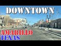 Amarillo - Texas - 4K Downtown Drive