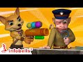 সুপার পুলিশ বানর চাচা ও অপহরণকারী - Super Police Ep 02 | Bengali Rhymes and Kids Shows | Infobells