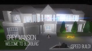 Bloxburg Aesthetic Family Mansion Speed Build Roblox