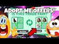 TRADING GOOD PETS FOR EVEN BETTER OFFERS! Adopt Me Trades!