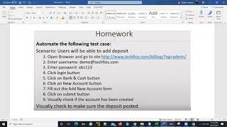 1st Selenium Assignment