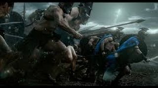 300 Rise of an Empire Themistocles Battle - first fight scene - HD