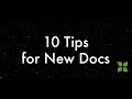 10 tips for new doctors