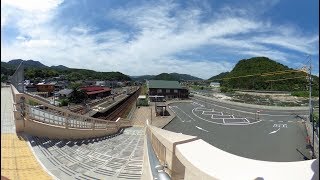 用瀬駅　用瀬町往来