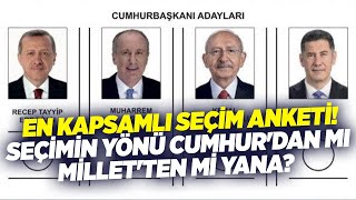 En Kapsamlı Seçim Anketi! Seçimin Yönü Cumhur'dan mı Millet'ten mi Yana? | Hüseyin Çalışkaner | KRT