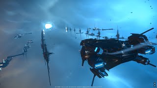 New jump VFX, Polaris external view run | Star Citizen 4.0 | EPTU Test