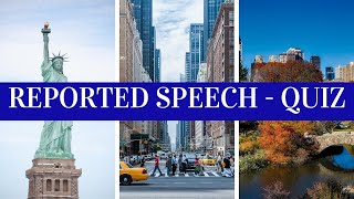 Reported Speech (Quiz)