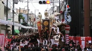 【事故】令和5年10月1日 八木地区だんじり祭り試験曳き 大町事故