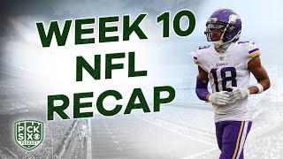 LIVE Week 10 NFL Instant Reaction & Recap: Packers FINALLY win, Vikings BEAT Bills 👀