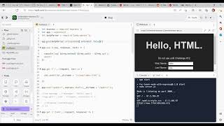 Basic Node and Express Use body parser to Parse POST Requests Learn freeCodeCamp org Part 11