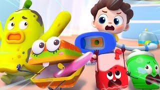 Trashy-Trash Song | Who's at the Door? | Healthy Habits | Nursery Rhymes \u0026 Kids Songs | BabyBus