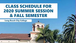Class Schedule Updates for 2020 Summer/Fall