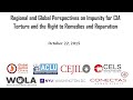 Regional and Global Perspectives on Impunity for CIA Torture