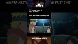 The moment when hinata meet Naruto for the first time || #naruto #funny #cute #love #hinata