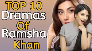 Pakistani actress Ramsha Khan Dramas || Top Dramas of Ramsha Khan | Hum Tum | Ishqiya | #ramshakhan