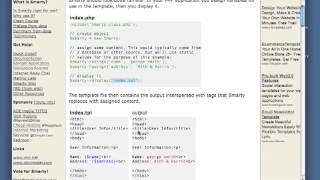 14 03 Using the Smarty PHP templating engine