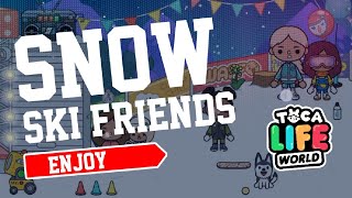 Snow Ski Friends 🏂 | Skiing Story | Toca Life Story | Toca Boca