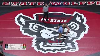 2018.02.09 #24 North Carolina Tar Heels at #6 NC State Wolfpack Wrestling