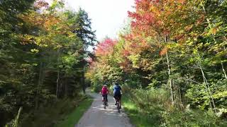 video velo sherbrooke magog route verte.