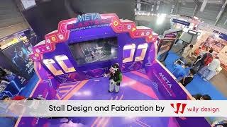 META BLASTERS - STALL DESIGN \u0026 FABRICATION - WILY DESIGN 2024