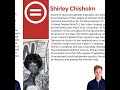 Shirley Chisholm - Black History Month