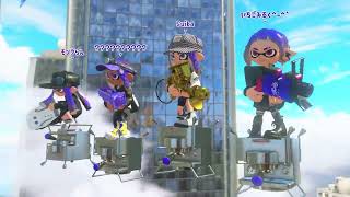 連続ゲーム小説【スプラトゥーン3】0525話、ナワバリバトル ステージ：海女美術大学、タカアシ経済特区。ランク 82