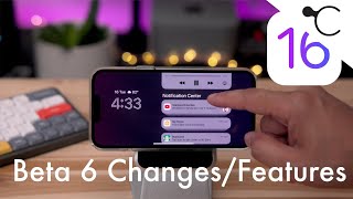 iOS 16 beta 6 (public beta 4) - changes and features