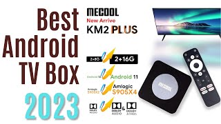 MECOOL Android TV Box KM2 Plus 4K Amlogic S905X4 2G DDR4 Ethernet WiFi Multi streamer HDR 0 TVBOX