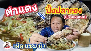 จามปลาเขง กินกับตำแตง ข้าวเหนียวฮ้อนๆ แซบสุดๆ ถืกใจคัก || #แซบเสยofficial #อาหารบ้านๆ #อาหารอีสาน