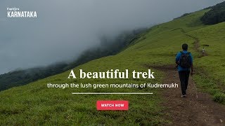 A beautiful trek through lush green mountains of Kudremukh