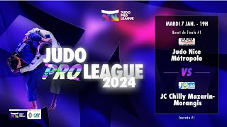 Judo Nice Métropole vs JC Chilly Mazarin Morangis - Judo Pro League, quart de finale #1