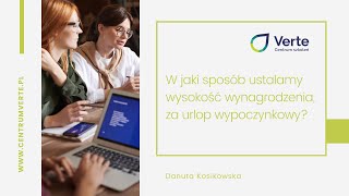 W jaki sposób ustalamy wysokość wynagrodzenia, za urlop wypoczynkowy?