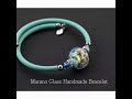 Murano Glass Handmade Bracelet Gold Leand and Avventurine (Venice Glass Secrets) Etsy Shop