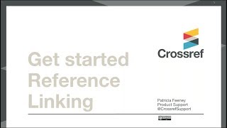 Getting started with Reference Linking