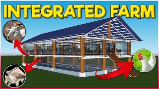 Integrated Goat, Chicken and Fish Farming | Integrated Farming System