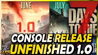 7 DAYS TO DIE CONSOLE RELEASE DATE! Huge Price Increase! Incomplete Game! DLC On