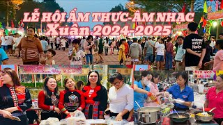 Lễ Hội Ẩm thực - Âm nhạc mừng Xuân 2025