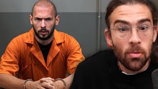 Andrew Tate CRYING in Prison | Hasanabi reacts